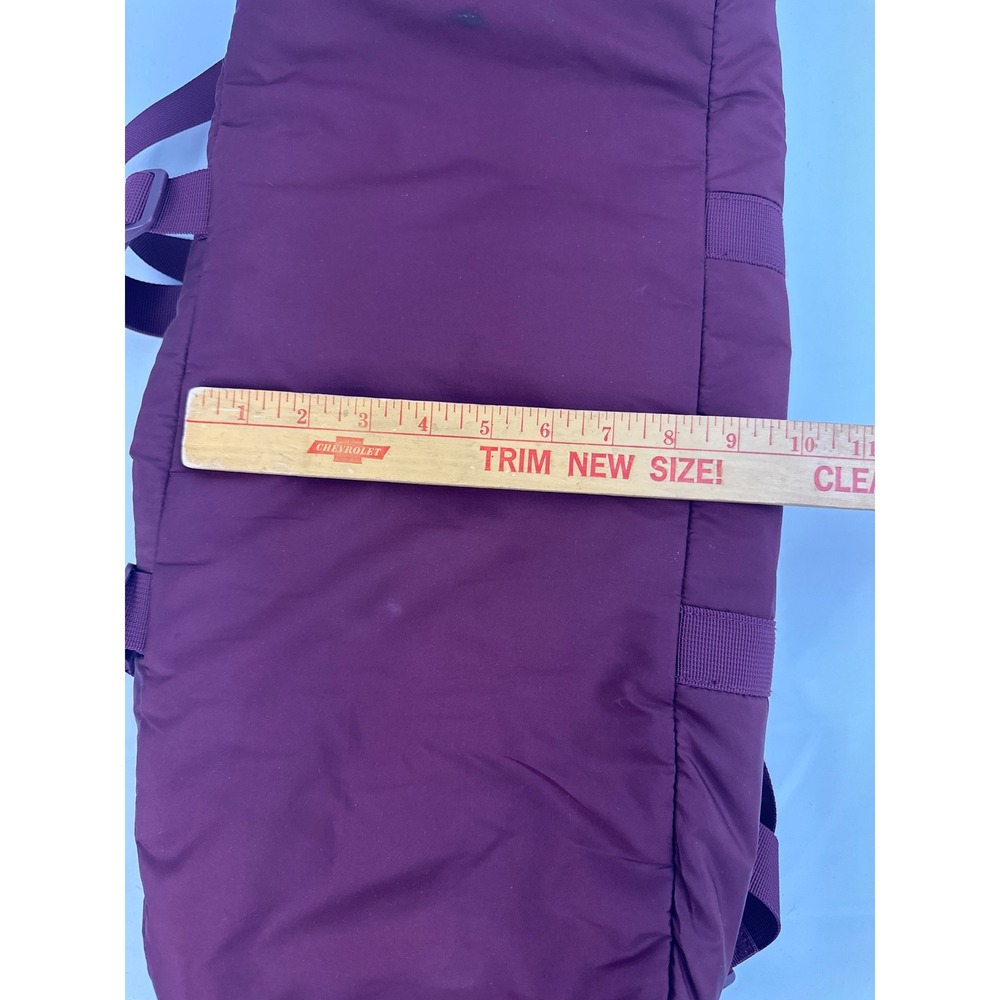 PINK by Victoria's Secret Duffle Bag Maroon Travel Gym Carry On Shoulder‎ Strap - Picture 10 of 11